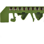Barram Jng Terra 08 Termimal Verde 15982 - Kit C/5 Unidades