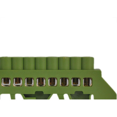 Barram Jng Terra 08 Termimal Verde 15982 - Kit C/5 Unidades