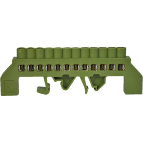 Barram Jng Terra 12 Termimal Verde 15703 - Kit C/5 Unidades