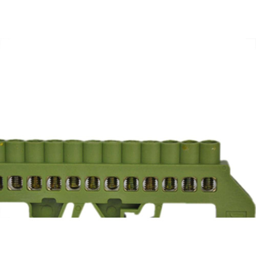 Barram Jng Terra 12 Termimal Verde 15703 - Kit C/5 Unidades