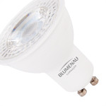 Lampada Dicroica 7W Led Mr16 3000K Blumena Gu10