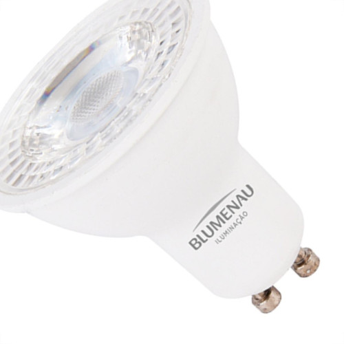 Lampada Dicroica 7W Led Mr16 6500K Blumena Gu10