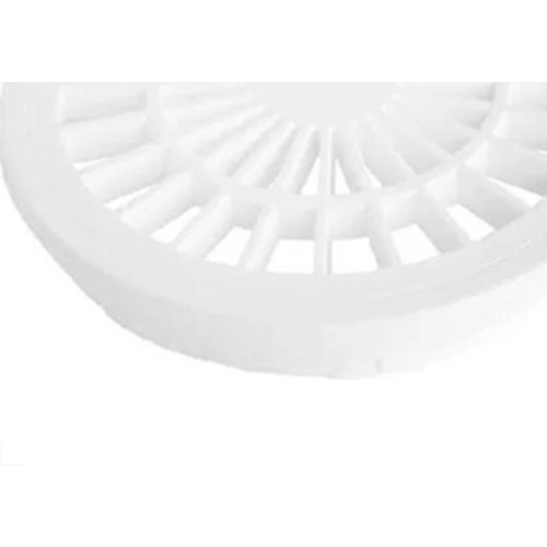 Grelha Plast Comp.Red Branco 15X15 Plastilit
