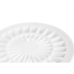 Grelha Plast Comp.Red Branco 15X15 Plastilit