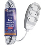 Extensao Naticon Pl 0,75 05Mt Branco Extensao Naticon Pl 0,75 05Mt Branco