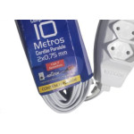 Extensao Naticon Pl 0,75 10Mt Branco Extensao Naticon Pl 0,75 10Mt Branco