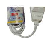 Extensao Naticon Pp 0,75 02Mt 2P+T10A Branco Extensao Naticon Pp 0,75 02Mt 2P+T10A Branco