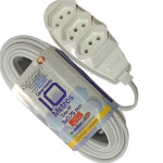 Extensao Naticon Pp 0,75 10Mt 2P+T10A Branco Extensao Naticon Pp 0,75 10Mt 2P+T10A Branco