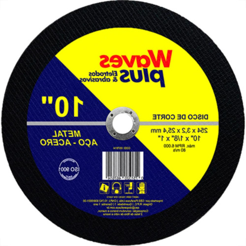 Disco Corte Waves Ferro 10X1 2T Disco Corte Waves Ferro 10X1 2T
