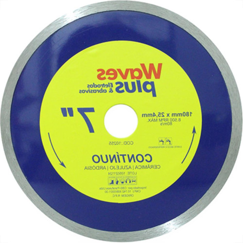 Disco Diam Waves Continuo 7 X 180Mm Disco Diam Waves Continuo 7 X 180Mm