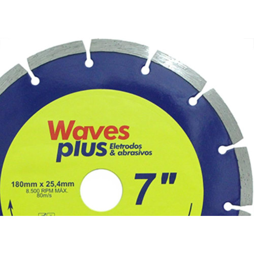Disco Diam Waves Segmentado 7 X 180Mm Disco Diam Waves Segmentado 7 X 180Mm