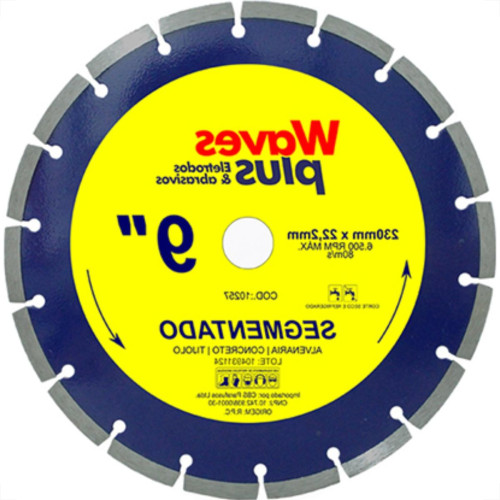 Disco Diam Waves Segmentado 9 X 230Mm Disco Diam Waves Segmentado 9 X 230Mm