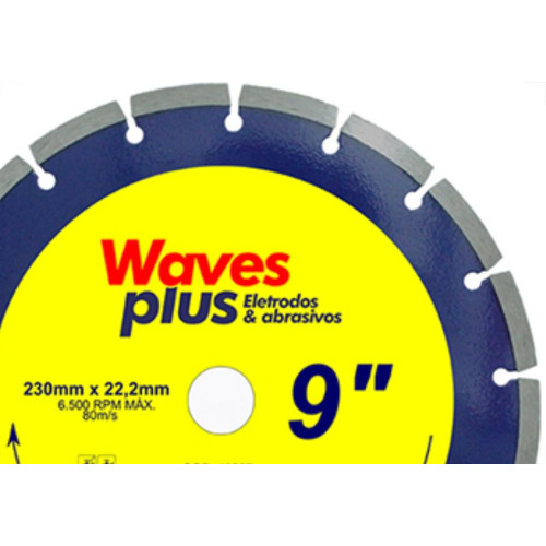 Disco Diam Waves Segmentado 9 X 230Mm Disco Diam Waves Segmentado 9 X 230Mm