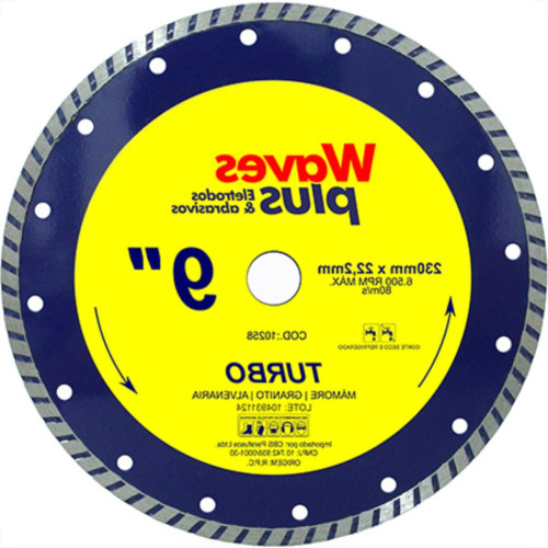 Disco Diam Waves Turbo 9 X 230Mm Disco Diam Waves Turbo 9 X 230Mm