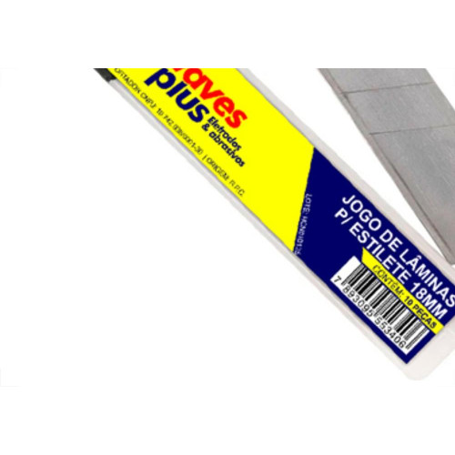 Lamina P/Estilete Larga Waves C/10 Lamina P/Estilete Larga Waves C/10