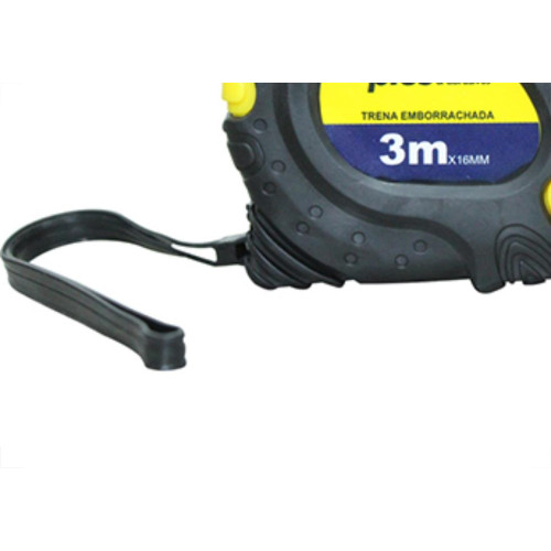 Trena 3Mt Emborrachado 16Mm Amarelo Waves Trena 3Mt Emborrachado 16Mm Amarelo Waves