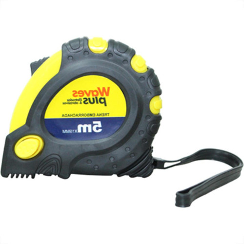 Trena 5Mt Emborrachado 19Mm Amarelo Waves Trena 5Mt Emborrachado 19Mm Amarelo Waves