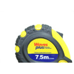 Trena 7,5Mt Emborrachado 25Mm Amarelo Waves Trena 7,5Mt Emborrachado 25Mm Amarelo Waves