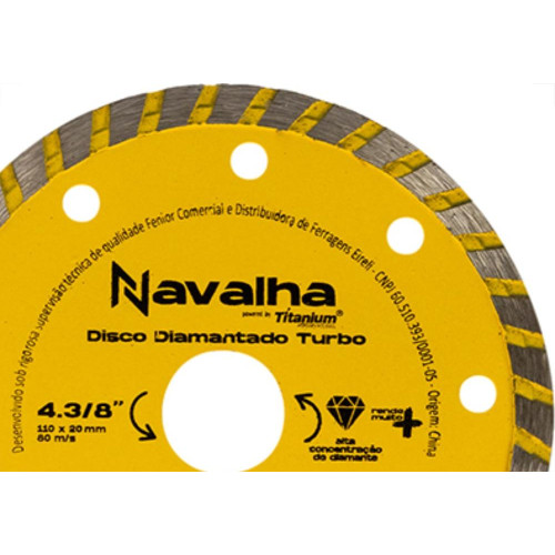 Disco Diam Titanium Turbo 110Mm