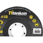 Disco Flap Titanium 4.1/2 X 40