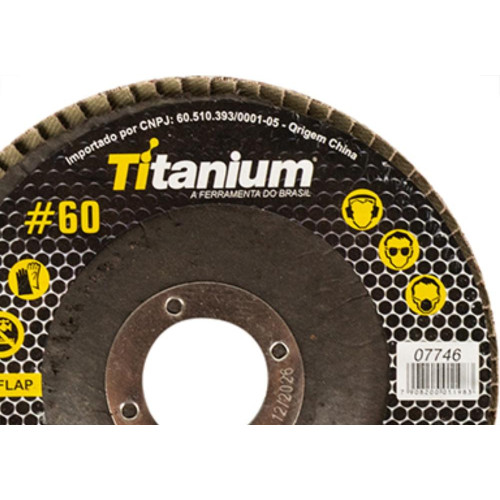 Disco Flap Titanium 4.1/2 X 60