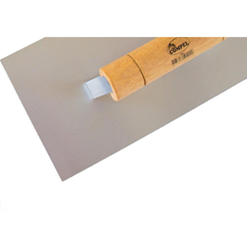 Desempenadeira Aco Lisa Compel 12X26 - Kit C/12 Unidades