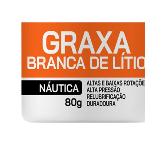 Graxa De Litio Branca Nautica Garin 80G