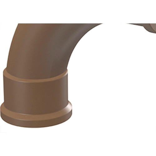 Curva Tigre PVC Liso Liso 3/4 X 90 Marrom