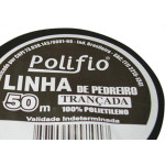 Linha Pedreiro Polifio Trançada C/ 50Mt - Kit C/12 Unidades
