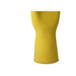 Luva Sanro Forrada Amarela - Kit C/10 Unidades