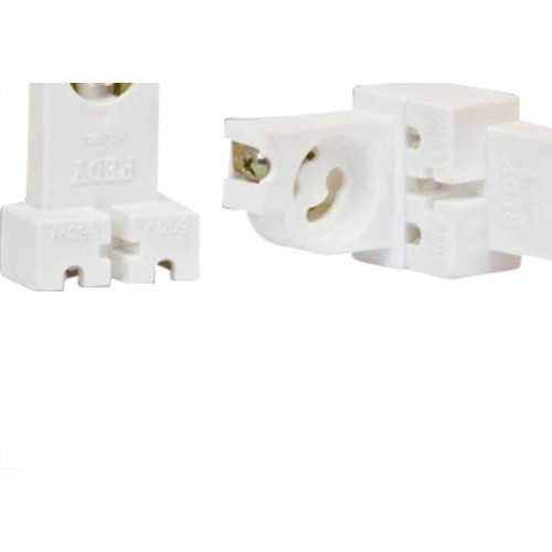 Soquete P/Fluor.Redy 3 Pecas Ref.117 - Kit C/50 Unidades