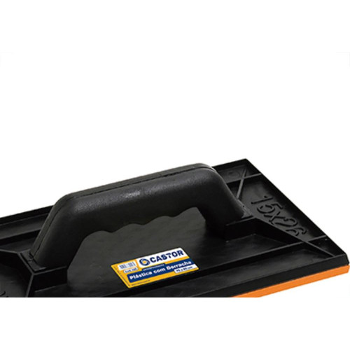 Desempenadeira Pvc Castor C/Borracha 15X26 R.026