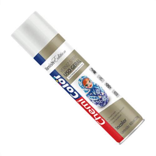 Spray Chemicolor Geral Verniz 400Ml - Kit C/6 LT