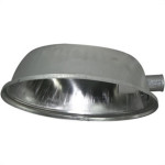 Luminaria Oval S/Vidro Real Vida
