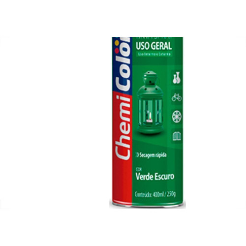 Spray Chemicolor Geral Verde Escuro 400M