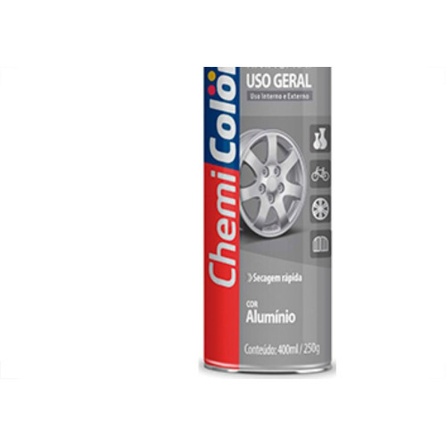 Spray Chemicolor Geral Aluminio 400Ml