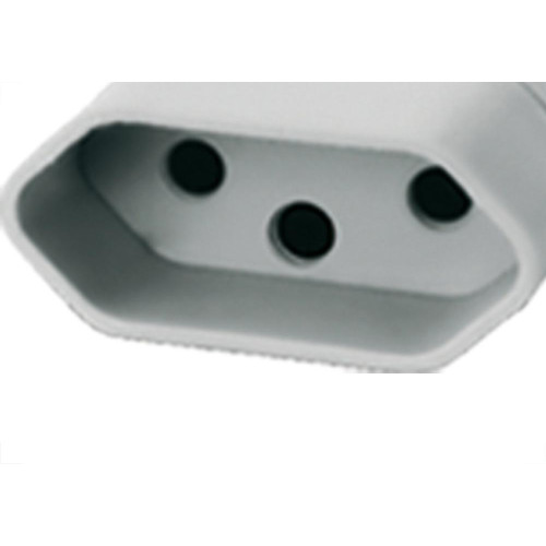 Pino Femea Perlex 2P+T 10A 2043 Cinza