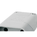 Pino Femea Perlex 2P+T 10A 2043 Cinza