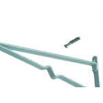 Suporte P/Vidro Prat.Branco Roloflex 20
