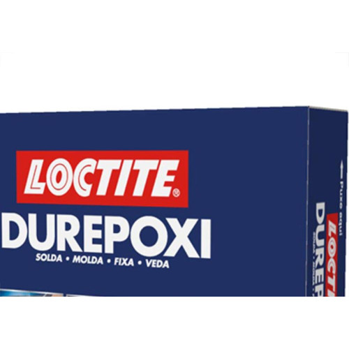 Durepoxi 50G Cinza Henkel - Kit C/12 Unidades