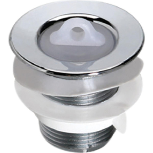 Valvula Plast Pia Luconi Cromada - Kit C/25 Unidades