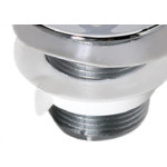 Valvula Plast Pia Luconi Cromada - Kit C/25 Unidades