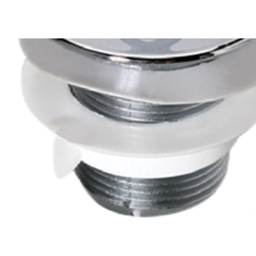 Valvula Plast Pia Luconi Cromada - Kit C/25 Unidades