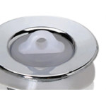 Valvula Plast Pia Luconi Cromada - Kit C/25 Unidades