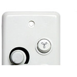 Controle Velocidade Rotativo C/Ch Bivolt Branco Techna