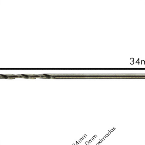 Broca Aco Rapido Irwin 1,0Mm - Kit C/10 Unidades