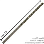 Broca Aco Rapido Irwin 2,5Mm - Kit C/10 Unidades