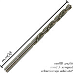 Broca Aco Rapido Irwin 4,5Mm - Kit C/10 Unidades