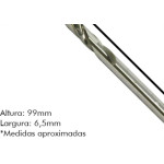Broca Aco Rapido Irwin 6,5Mm - Kit C/10 Unidades