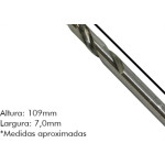 Broca Aco Rapido Irwin 7,0Mm - Kit C/10 Unidades